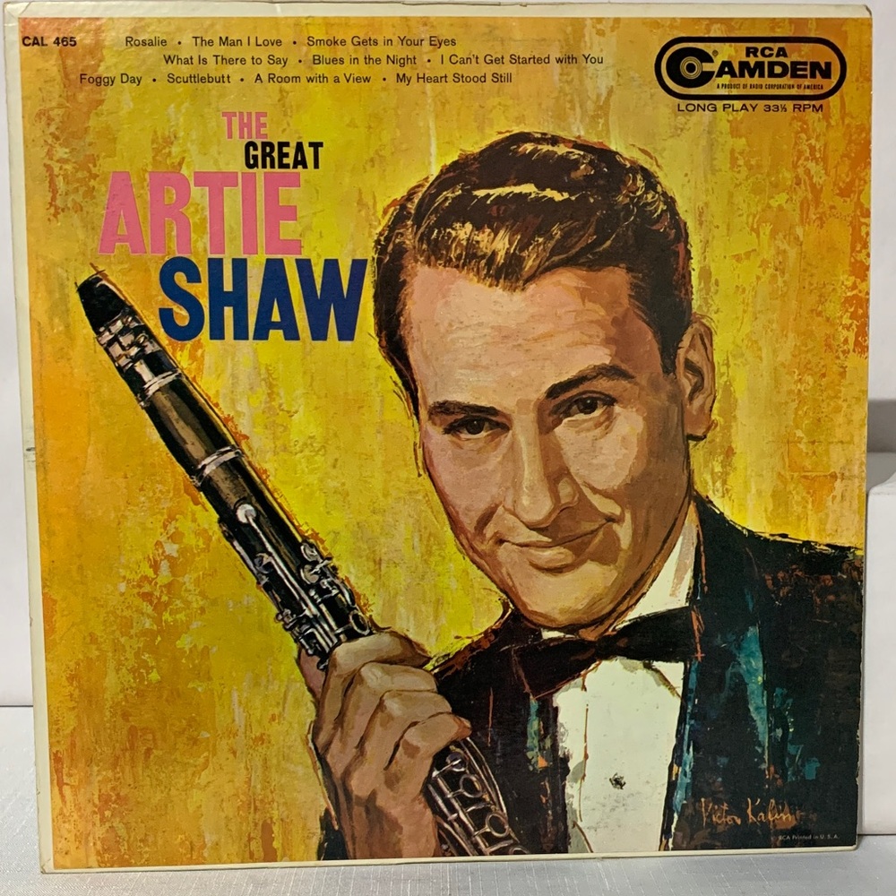 The Great Artie Shaw Vinyl Record